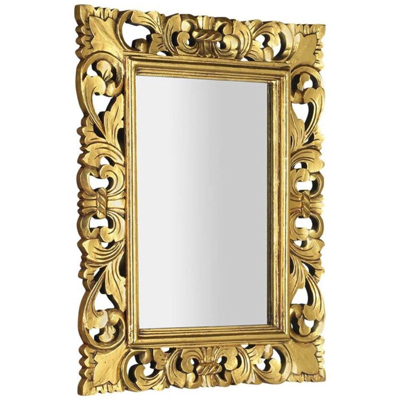 foto del prodotto sapho specchi specchio samblung in cornice, 600x800 mm, oro in121