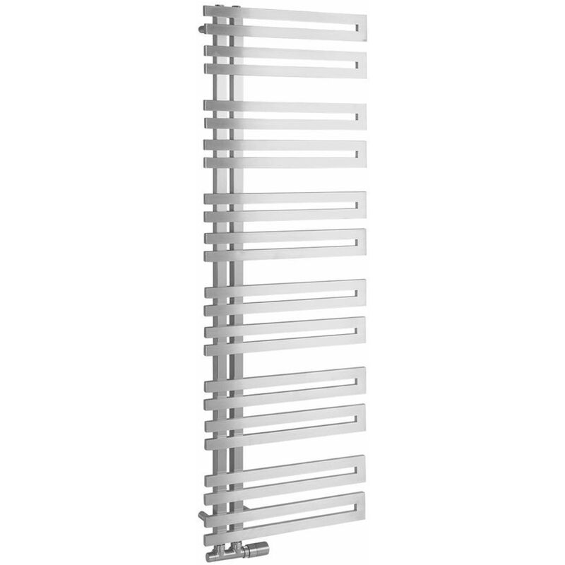 foto del prodotto sapho volga scaldasalviette 50x150 cm, 399 w, acciaio inox spazzolato nr515