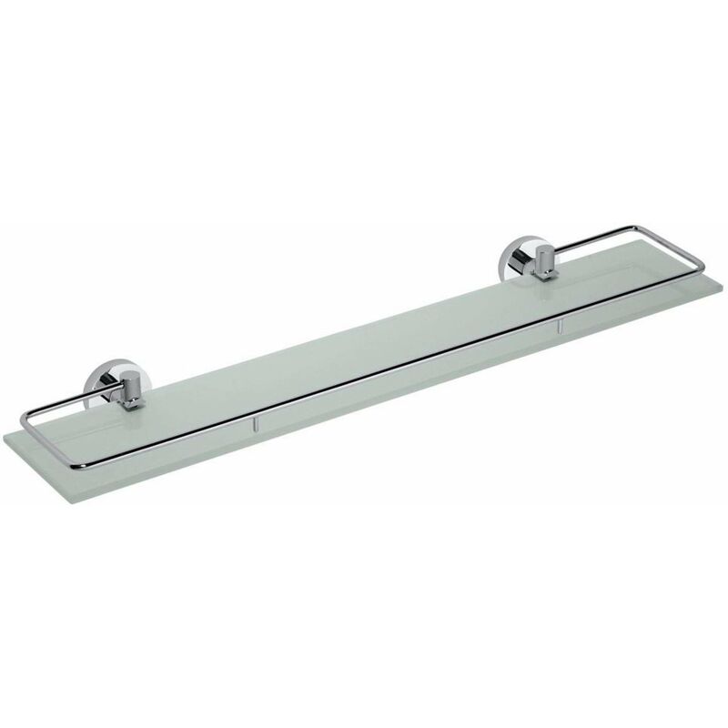 foto del prodotto sapho x round mensola con sponda pieghevole, lunghezza 60 cm, vetro cromo xr600