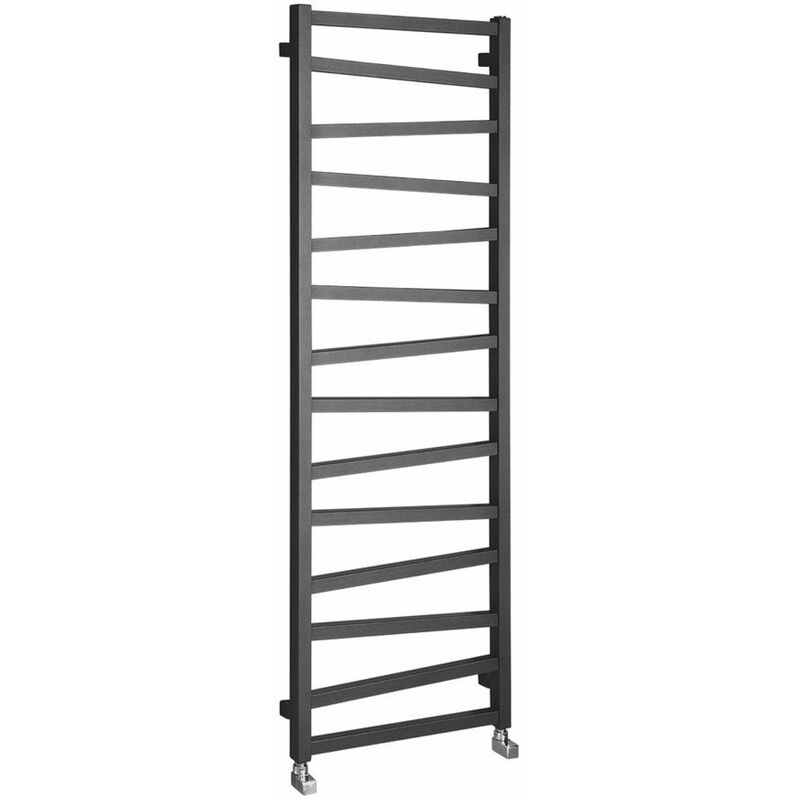 foto del prodotto sapho zig scaldasalviette 50x157 cm, 582 w, antracite zg516a