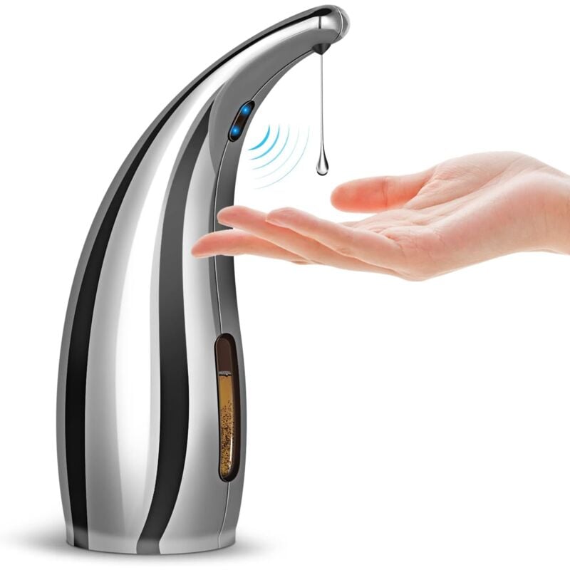 foto del prodotto sapone automatico con sensore di movimento a infrarossi 10,5 once 300 ml ipx6 macchina automatica per sapone bagno cucina hotel ristorante touchless
