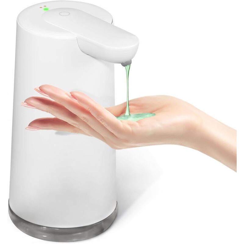 foto del prodotto sapone automatico, detersivo per piatti senza contatto con sensore a infrarossi aggiornato sapone liquido senza contatto per bagno, cucina, hotel