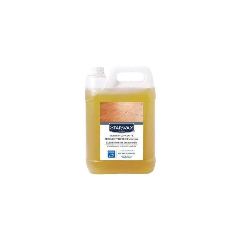 foto del prodotto sapone nero all olio di lino 5l cera di stelle