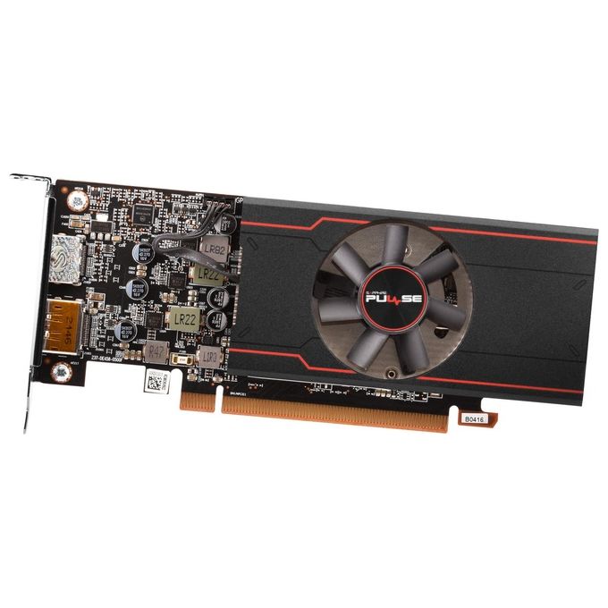 foto del prodotto sapphire amd radeon rx 6400, pulse rx 6400 gaming 4gb gddr6m hdmi - dp lp