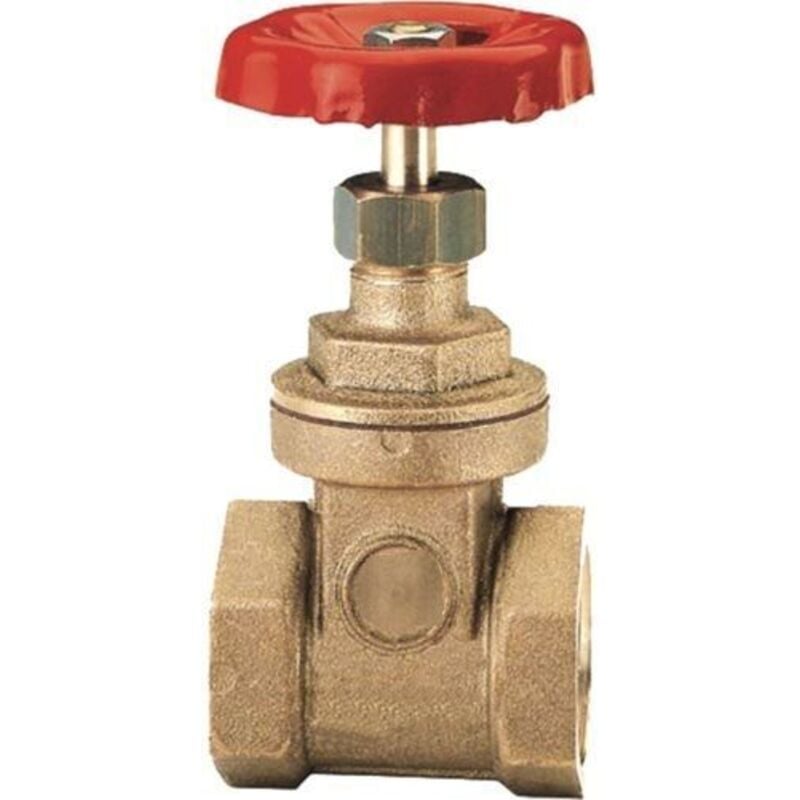 foto del prodotto saracinesca in ottone 11/2 ' ff pn20 comisa valvola rubinetto acqua chiusura