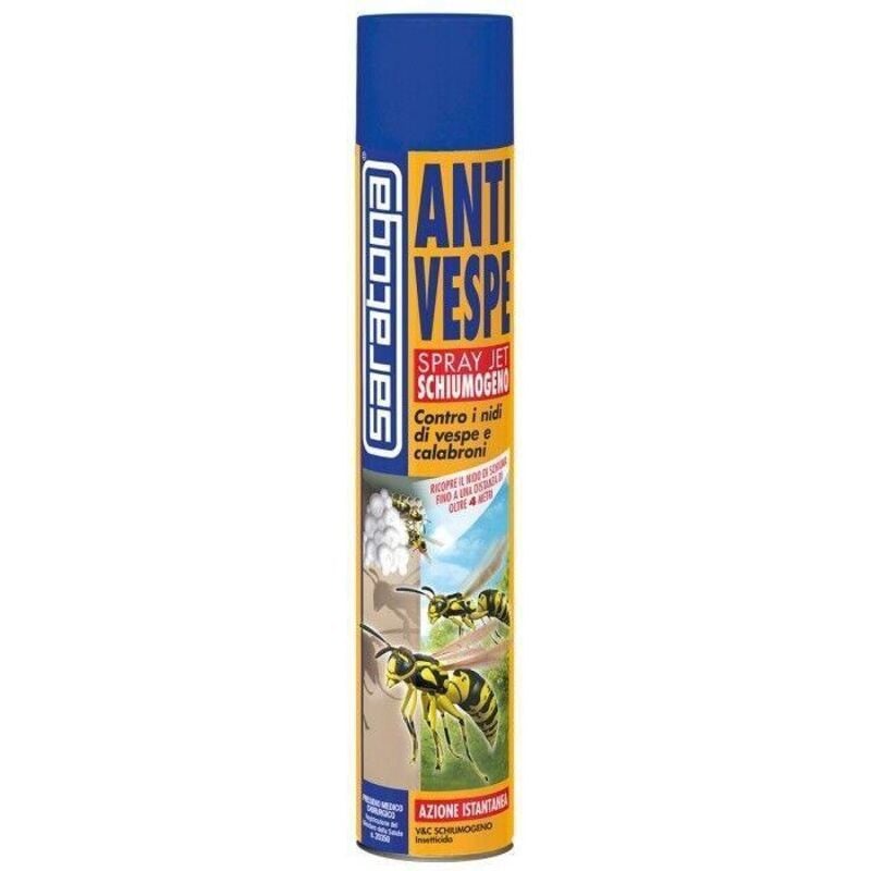 foto del prodotto saratoga antivespe spray schiumogeno 750 ml insetticida vespe e calabroni