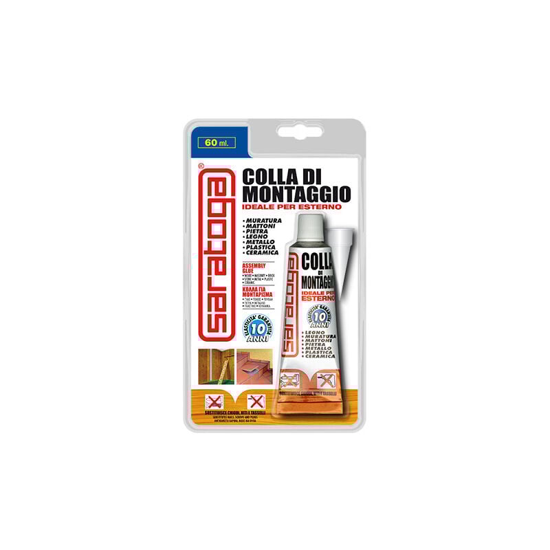 foto del prodotto saratoga colla di montaggio 60ml