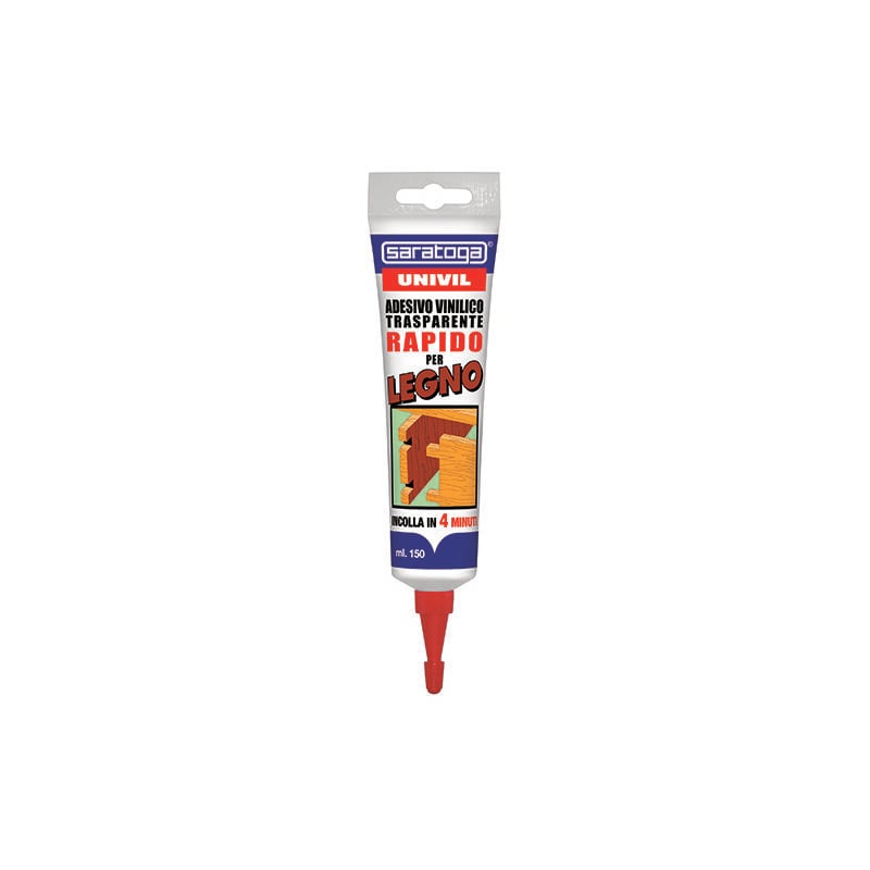 foto del prodotto saratoga colla vinilica univil legno rapido 150ml