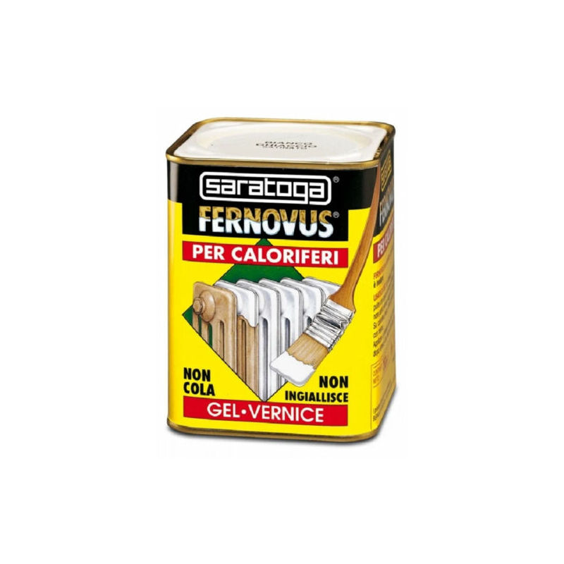 foto del prodotto saratoga fernovus caloriferi vernice termosifoni bianco neve satinato 750 ml