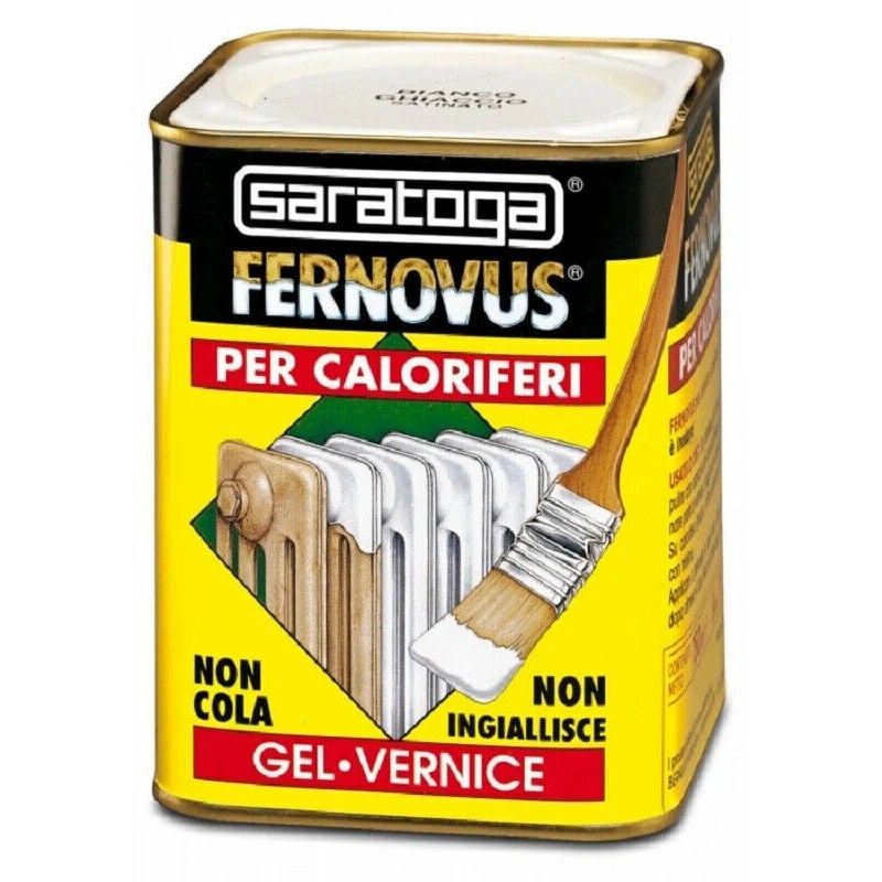 foto del prodotto saratoga fernovus per caloriferi vernice per termosifoni radiatori latta 750 ml