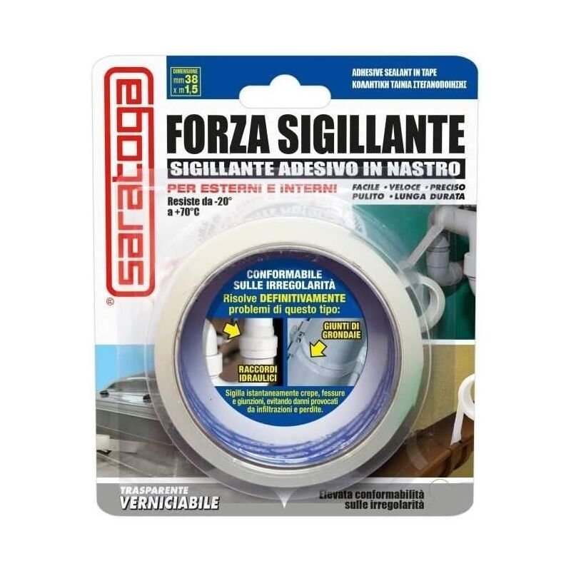 foto del prodotto saratoga forza nastro sigillante