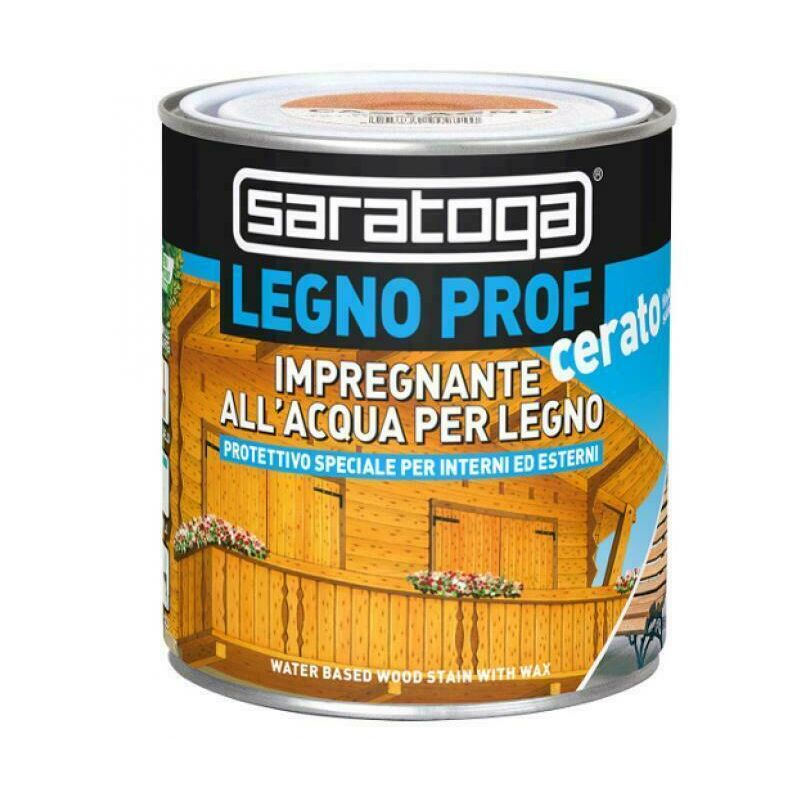 foto del prodotto saratoga legnoprof cerato noce scuro da 750ml.