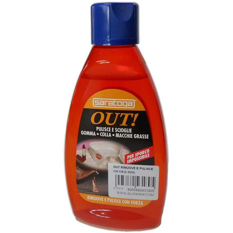 foto del prodotto saratoga out 250ml sgrassatore pulitore universale