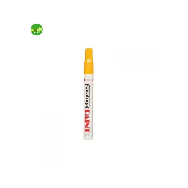 foto del prodotto saratoga pennarello paint fine giallo