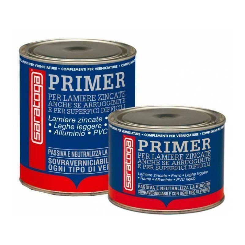 foto del prodotto saratoga primer per lamiere zincate grigio chiaro lt.1