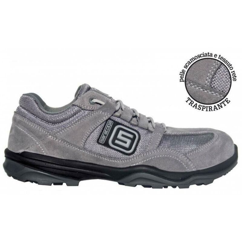 foto del prodotto saratoga scarpa bassa silver s1p n.46
