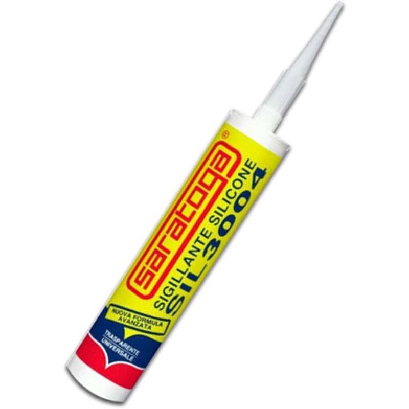 foto del prodotto saratoga silicone sigillante sil 3004 antimuffa bianco 280ml
