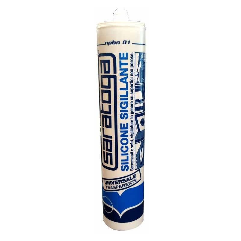foto del prodotto saratoga silicone sigillante trasparente npbn 01 280ml