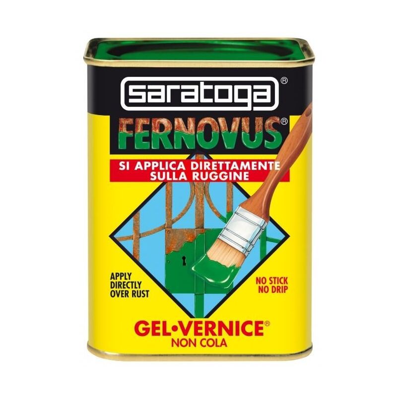 foto del prodotto saratoga smalto brillante gel fernovus 750ml rosso positano
