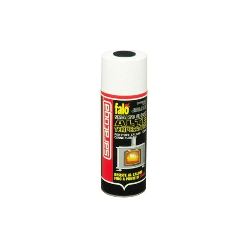 foto del prodotto saratoga smalto spray falo alte temperature nero 400ml