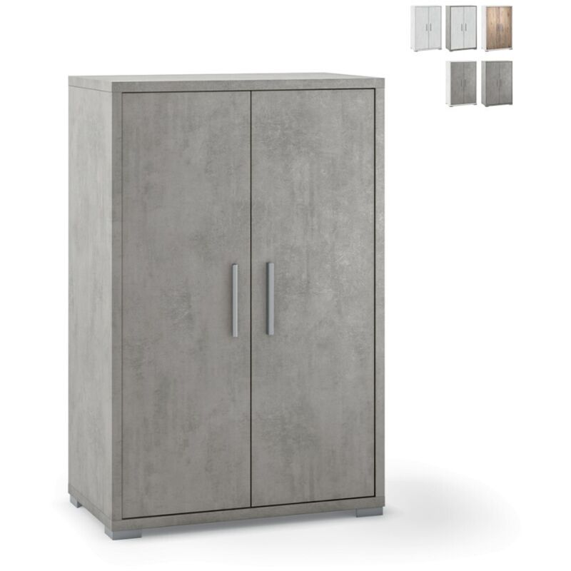 foto del prodotto sarmog - mobile multiuso casa con 2 ripiani regolabili. armadio