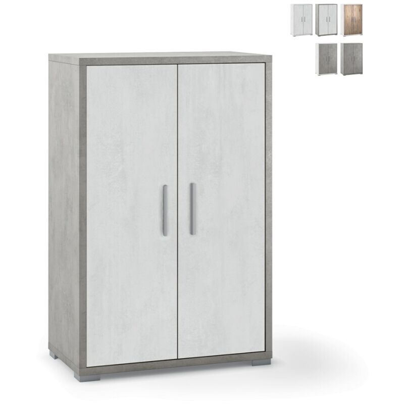 foto del prodotto sarmog - mobile multiuso casa con 2 ripiani regolabili. armadio