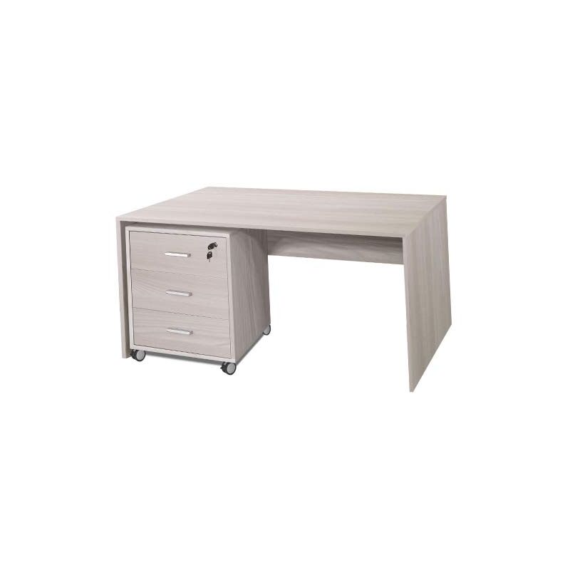 foto del prodotto sarmog scrivania ufficio olmo larga 120 cm. scrivanie in legno