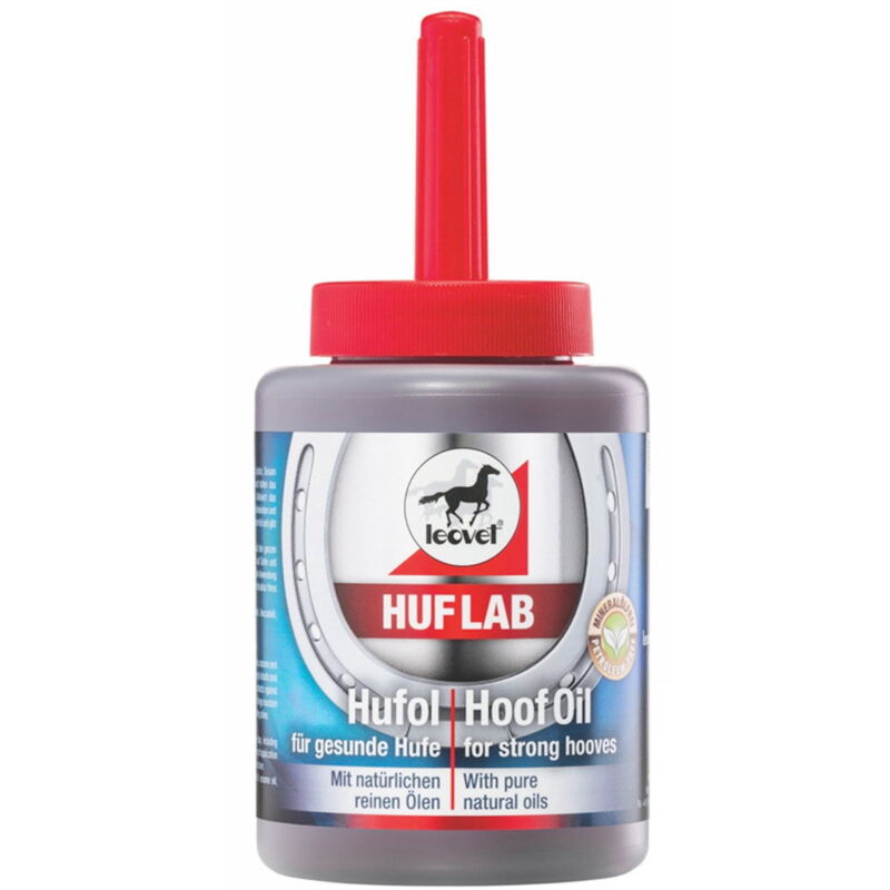 foto del prodotto sartore huf lab hufol leovet olio pi pennello integrato per zoccoli sani ed elastici con olii naturali 450 ml
