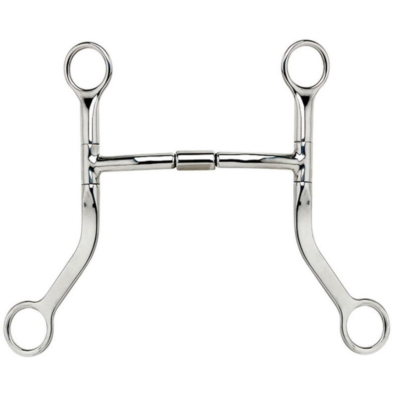 foto del prodotto sartore morso western con rullo 10 mm e inserti in rame 12,5 cm