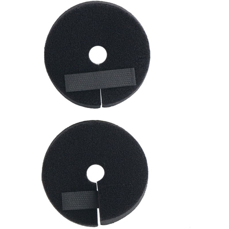 foto del prodotto sartore rosette nathe per morsi in neoprene nero