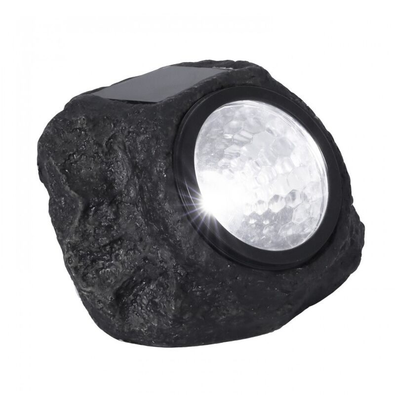 foto del prodotto sasso solare 3 led da giardino velamp