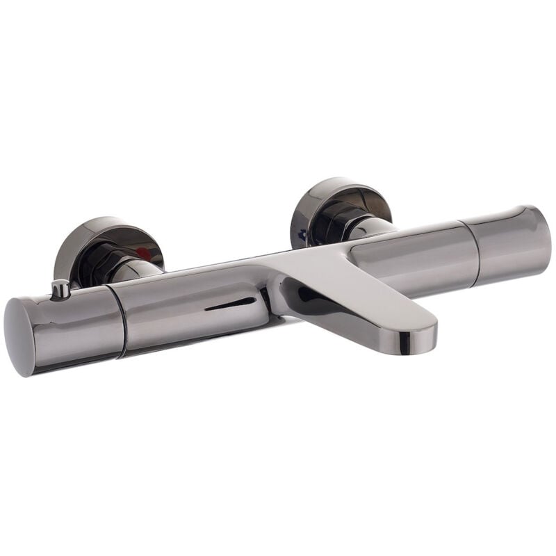 foto del prodotto sat dark miscelatore da bagno senza doccia pvd gun metal (satbsda222) - swiss aqua technologies
