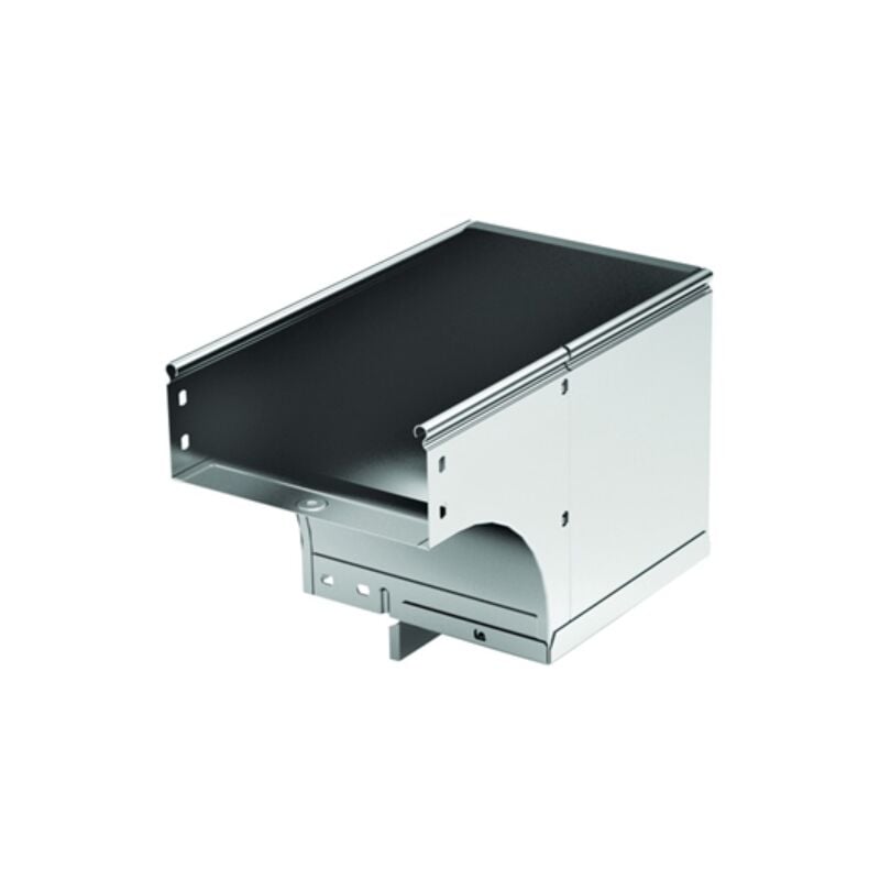 foto del prodotto sati italia curva in discesa sinistra sati cdss 90 100x246x236mm acciaio zincato 1042102
