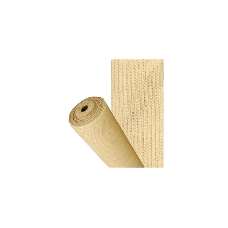 foto del prodotto saturnia rete ombreggiante beige da 1,5 metri, rotolo da 50 metri