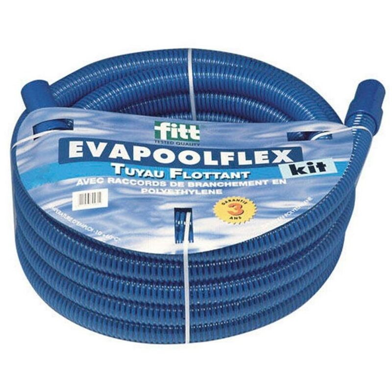 foto del prodotto saturnia tubo flessibile per piscina eva pool 15 metri con connettori