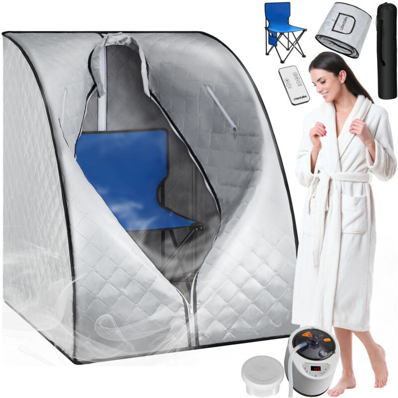 foto del prodotto sauna a vapore mobile thermaluxe ii, 1000 w, 15 livelli di temperatura - sauna a vapore, sauna a vapore pieghevole, sauna a vapore domestica