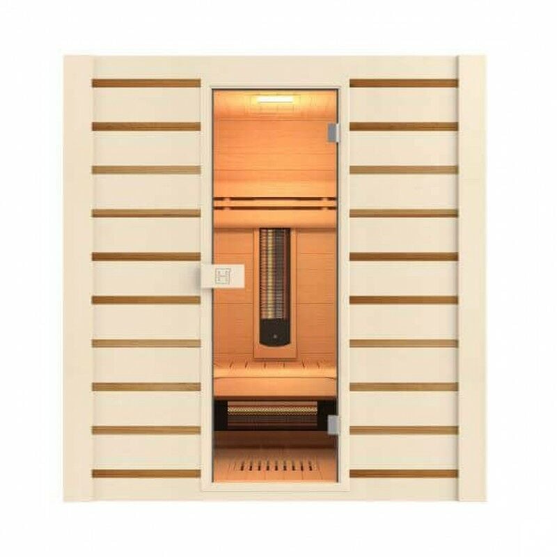 foto del prodotto sauna combinata infrarossi e a vapore hybride combi