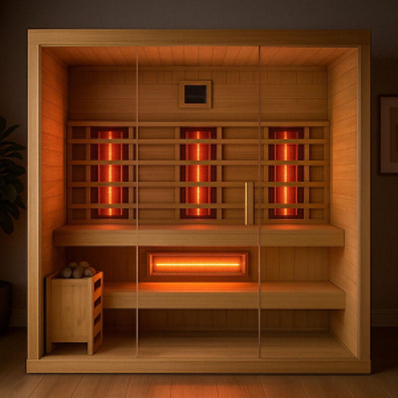 foto del prodotto sauna multifunzione finlandese e infrarossi bea 200