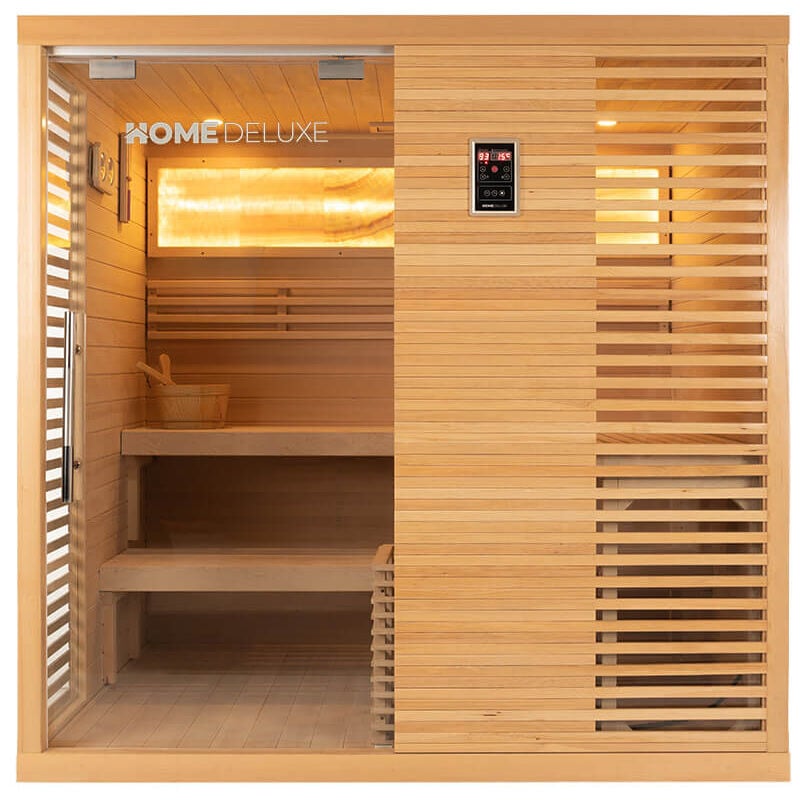foto del prodotto sauna tradizionale neola 200 x 160 cm per 5 persone home deluxe