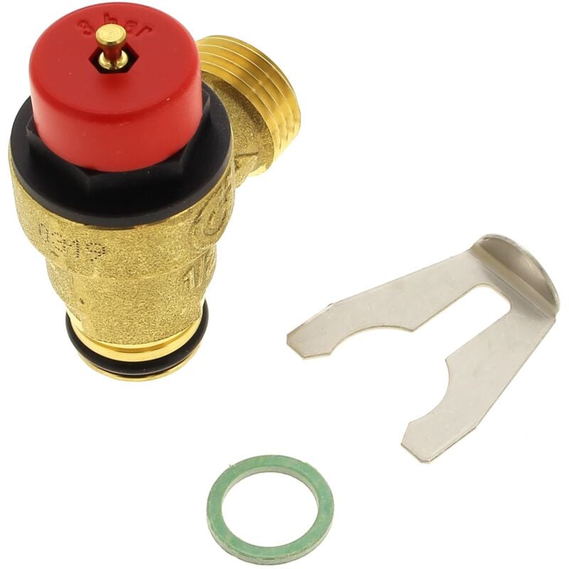 foto del prodotto saunier duval - valvola di sicurezza 3 bar s1006700 per caldaia