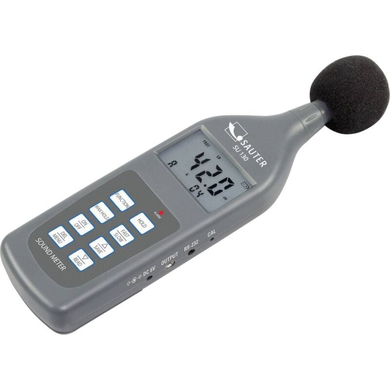 foto del prodotto sauter fonometro data logger su 130 30 130 db 20 hz 12500 hz rs 232