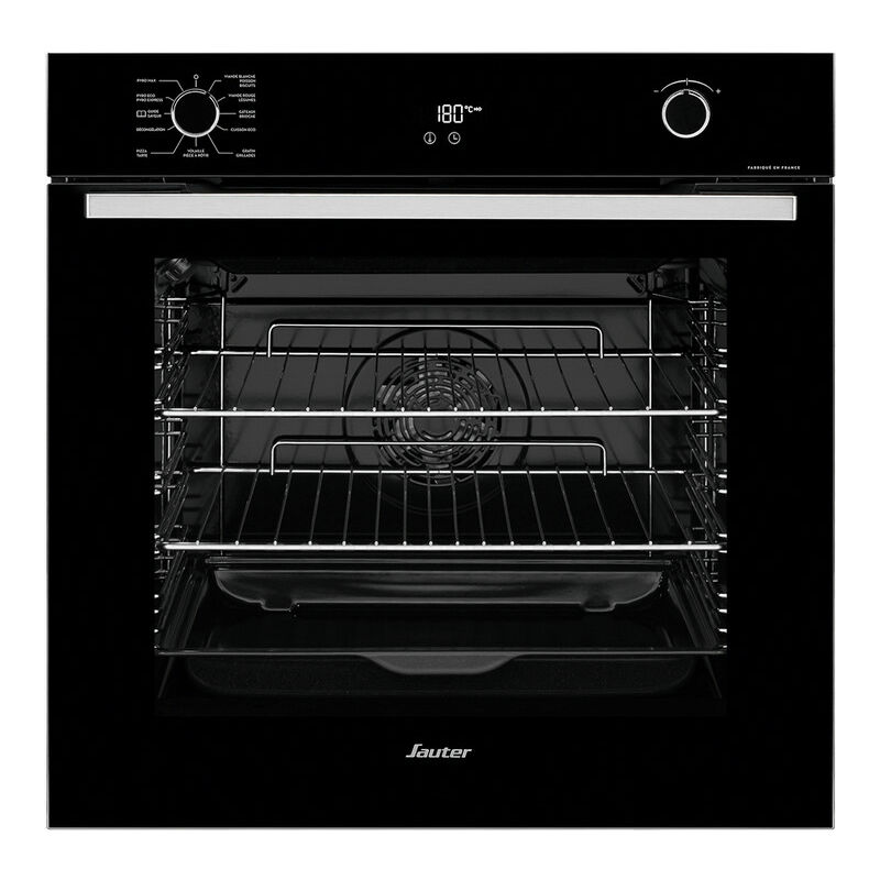 foto del prodotto sauter forno multifunzione da incasso 73l 60cm a pirolisi inox sop6214lb