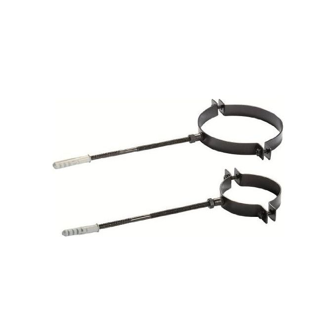 foto del prodotto save fumisteria tubo plus nero con reggitubo 12cm