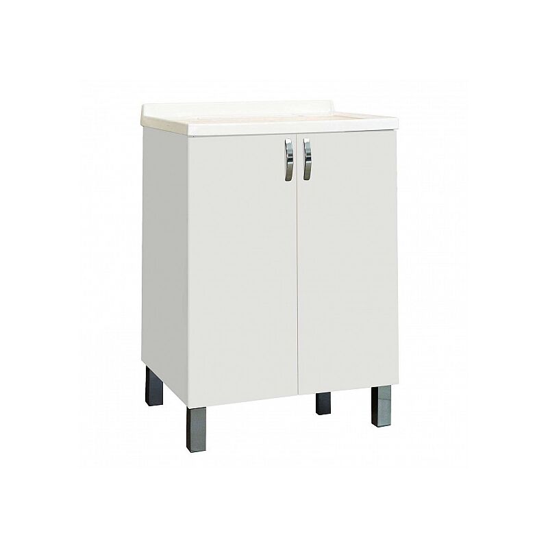 foto del prodotto savini mobile lavatoio 2 ante bianco 60