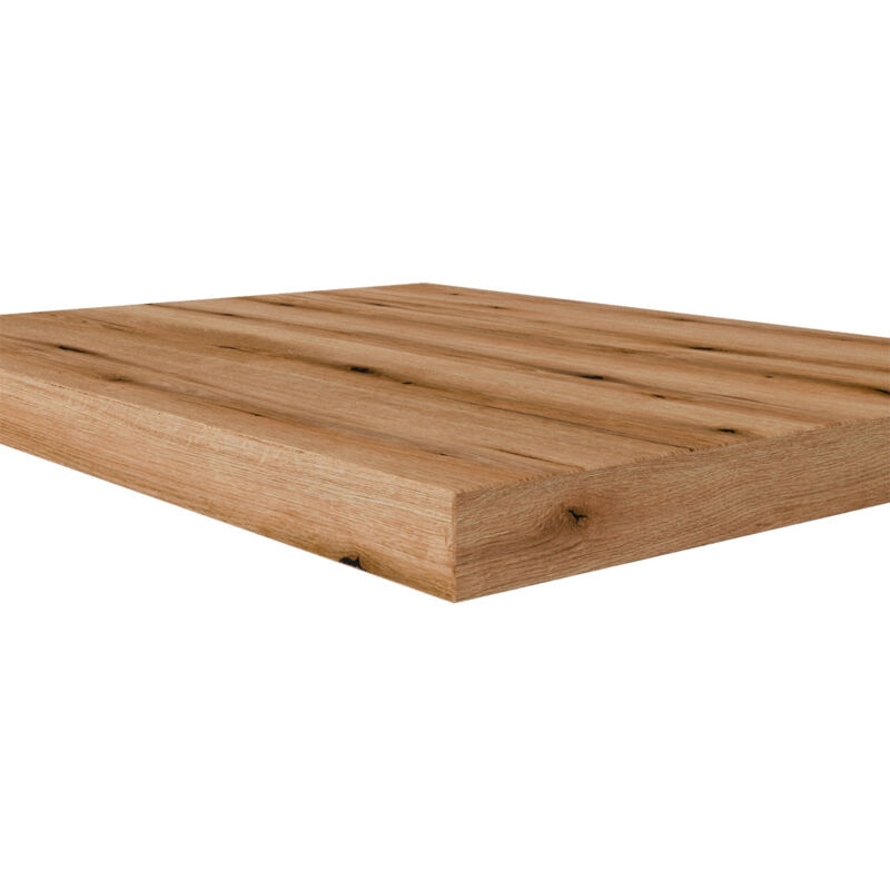 foto del prodotto savinidue mensolone linea per lavabo d appoggio rovere naturale cm 100 l 46 p 3,8 h