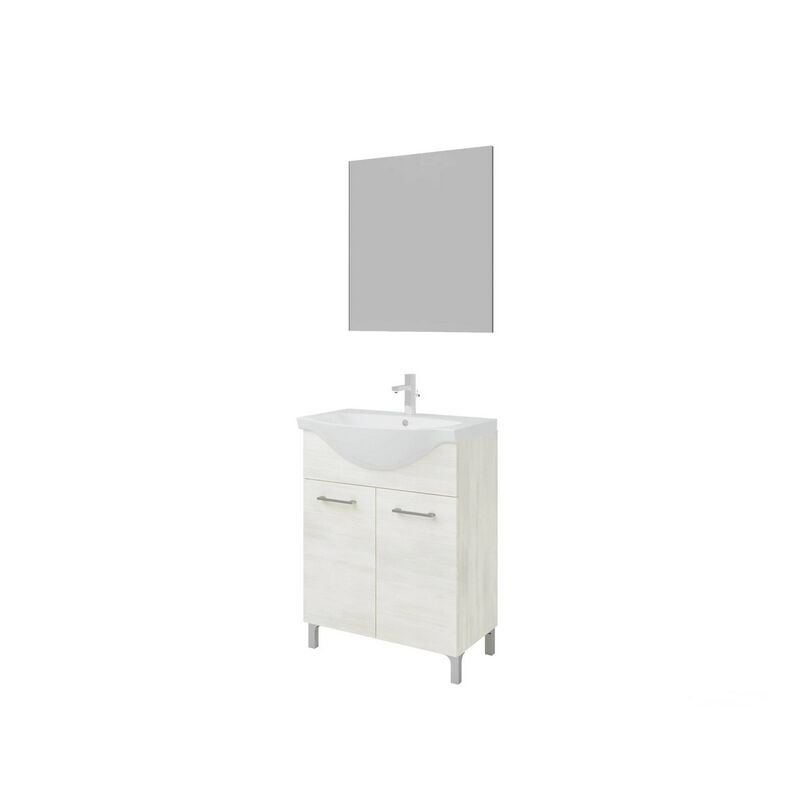 foto del prodotto savinidue mobile bagno rovere bianco