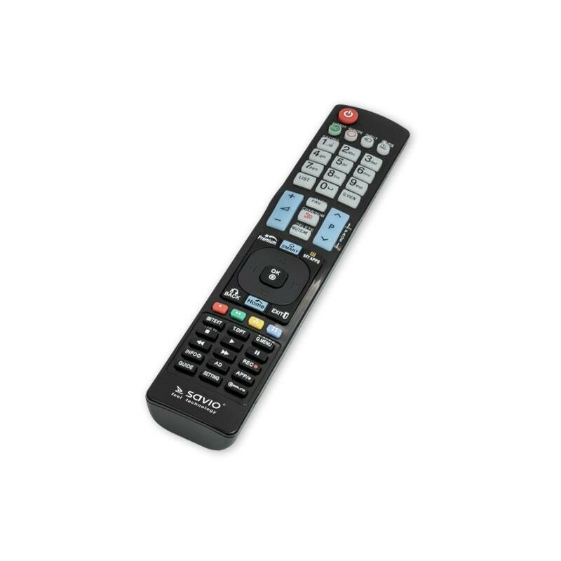foto del prodotto savio rc 11 telecomando ir wireless tv tasti a pressione