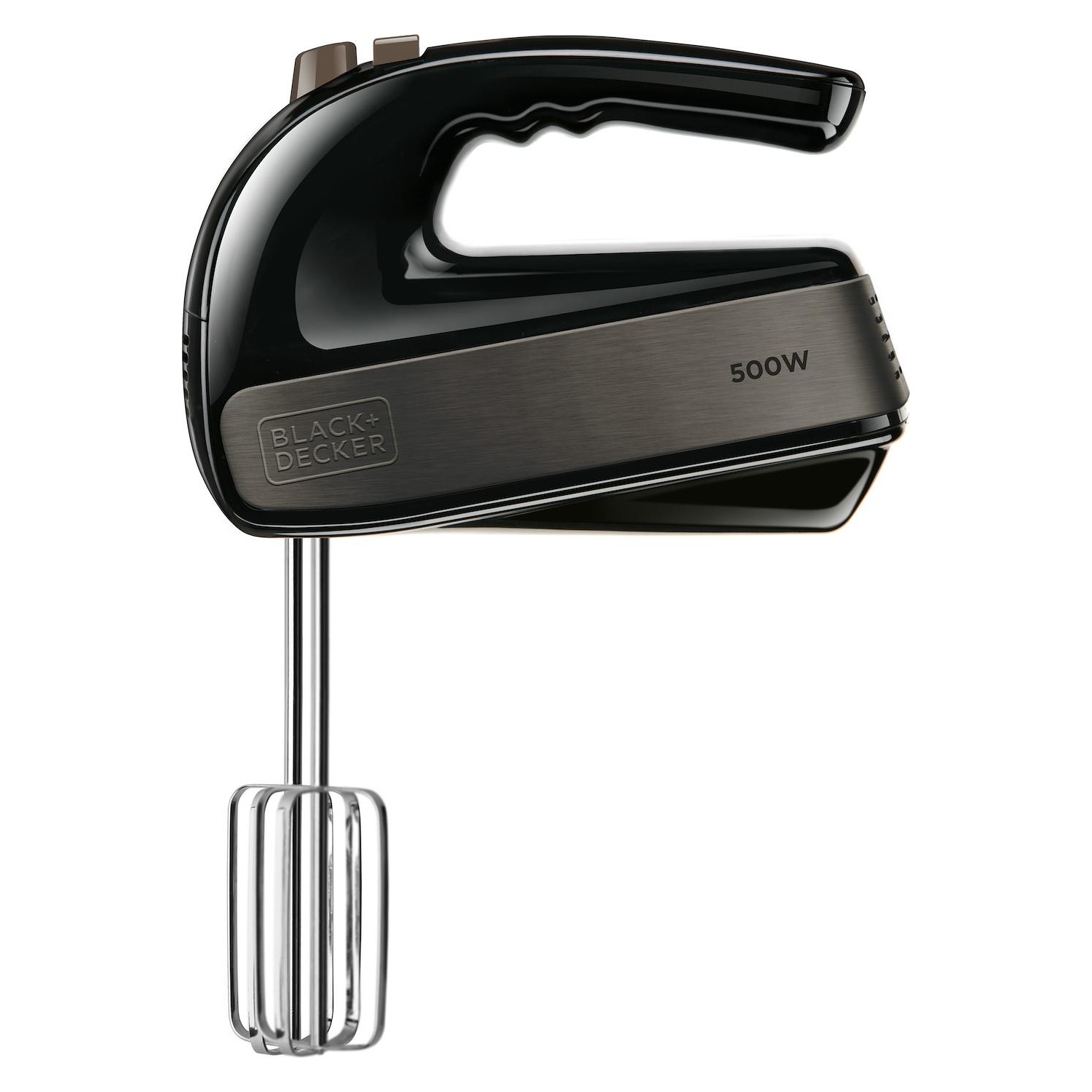 foto del prodotto sbattitore elettrico black decker bxmx500e 2 fruste potenza 500w anti impronta