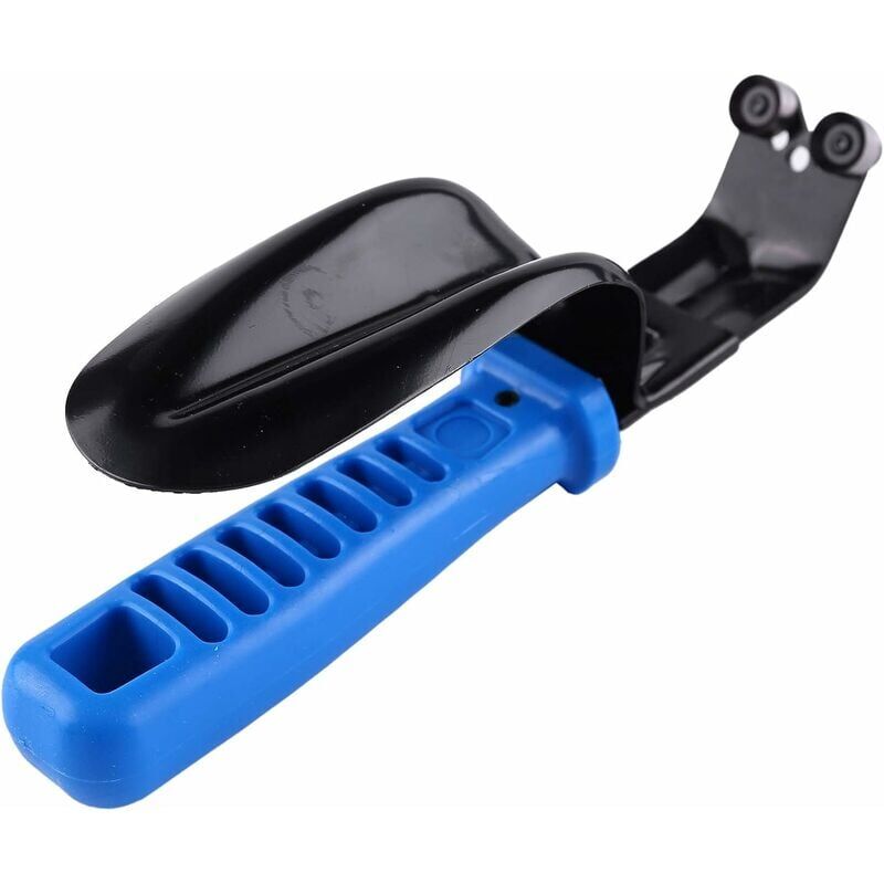 foto del prodotto sbavatore portatile per doppia lamiera con lame da taglio da 1 12 mm, lama per fresa professionale
