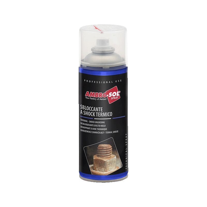 foto del prodotto sbloccante a shock termico ambrosol spray per la rimozione della ruggine 400 ml